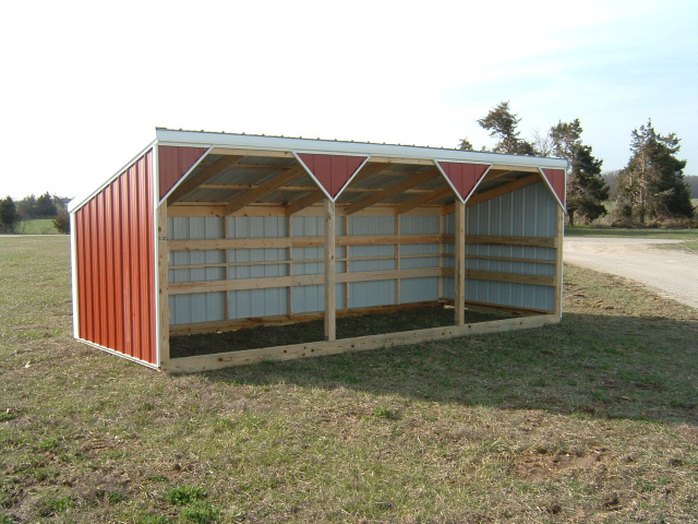 8x20 Large Animal Shelter